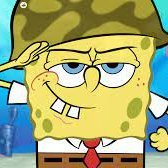 The image shows a SpongeBob SquarePants character dressed as a businessman with a tie and money bags in the background, gazing smugly—used as a meme format to humorously portray someone as a wildly successful trader making $2.3 million in just two months.