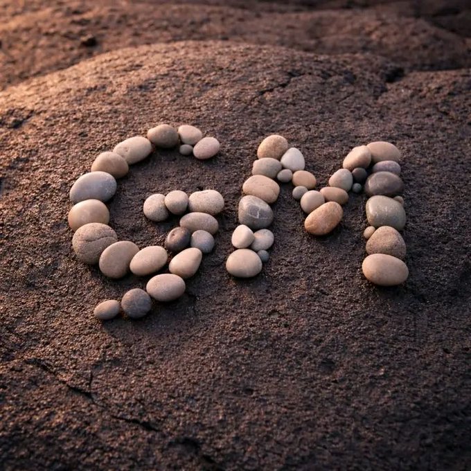 A creative arrangement of smooth stones of various sizes and earth tones forming a heart shape on a textured sandy surface.