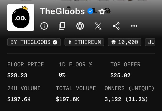 The image shows a conversation between two people discussing an investment opportunity related to cryptocurrency. One person has posted about their interest in using Gloob Mint for whitelisting transactions, while another person has shared their experience of missed minting an earlier post. There is also a social media account named "TheGlobs" with its status updated as "Top Offer". This conversation provides insights into the world of digital currency and crypto investing.