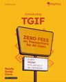 A Robinhood promotional graphic for "TGIF" on Friday, October 31, advertising "ZERO FEES on transactions for all users" and listing ready investments, transfers, and options.