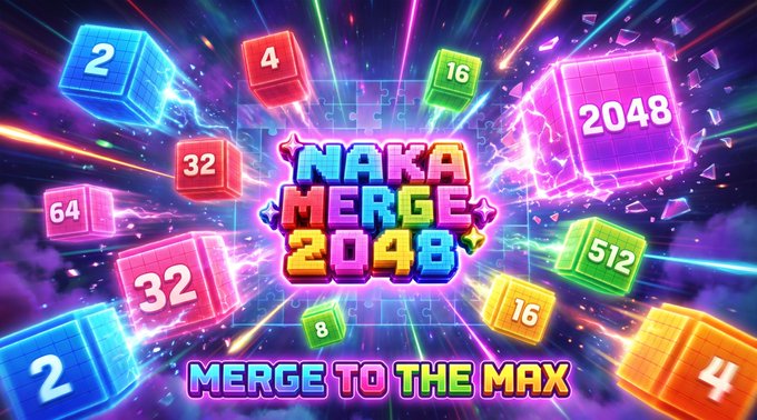 The image features a poster or banner advertising a video game called "Nakama Merge 2014". The title of the game is displayed at the top, along with the release date of the game, which is set for launch within two weeks. The game's description emphasizes its fast gameplay and lack of learning curve, making it accessible to a wide range of players. Additionally, the game has been well-received by gamers worldwide, as indicated by the numerous mentions in the post.