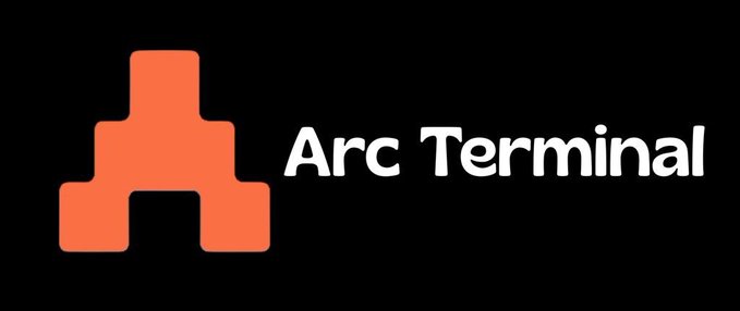 The image features a logo for an online platform called "@thearcterminal", which is designed to help users track their training progress. The logo consists of an orange triangle with the word "ARC" written below it, along with the phrase "one of my favorite things about @thearcterminal is how @thearcterminal actually holds you accountable your training inputs are what they are". This message emphasizes the importance of staying consistent and committed to one's fitness goals.