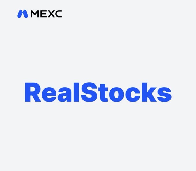 The image features a white background with blue text that reads "RealStocks" written in capital letters, which is the title of the post. The post seems to be about investing in US stocks using cryptocurrency, as indicated by the use of the word "Tether" in the title. The focus on the real question and the importance of understanding the content are emphasized through the use of blue text against a white background.