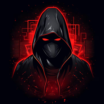 A hooded, masked hacker figure with glowing red eyes is depicted against a dark background featuring digital code and red accent lighting, symbolizing the anonymous threat of cryptocurrency exploits. The ominous imagery visually reinforces the post's warning about flash loan exploits causing $1.2 billion in losses, with Ethereum being a primary target for such attacks.