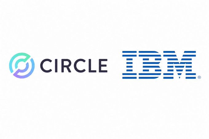 Logos for Circle and IBM displayed side by side.