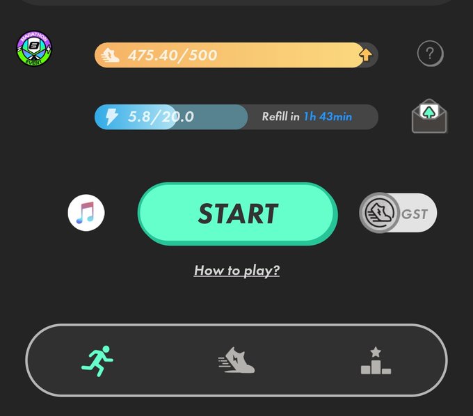 ?"How to play?:" #STEPN #Android Hahaha, when did they shut down the market? Isn' t that bad?". The caption suggests that the image shows a question about an old game called "Stepn".
