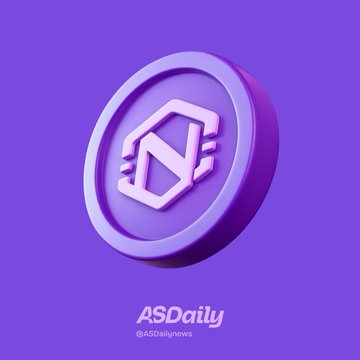 A purple graphic featuring a 3D stylized 'N' logo with wings in a circular badge, with 'ASDaily' and '@ASDailyNews' text below.