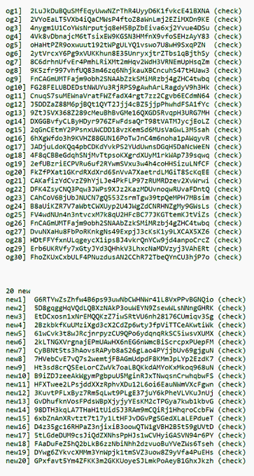 The image shows a long list of numbers, possibly representing different types of coins or their values. The text also includes mentions of checks and rewards for distributing coins, as well as the words "proof", "market cap incoming", and "10M". The focus on these elements suggests that this is an advertisement or promotional material related to coin distribution or a similar business venture.