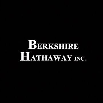 The image displays the Berkshire Hathaway Inc. logo in white text on a black background, featuring the company's name in a serif font with the "B" and "H" capitalized and enlarged. This ties to the post about having "enough to retire," likely referencing Berkshire Hathaway as a popular investment choice for long-term retirement savings, given its reputation as a stable, dividend-paying conglomerate.