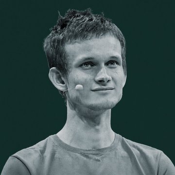 Vitalik Buterin, co-founder of Ethereum, speaking at an event with a headset microphone, as referenced in the accompanying post about his proposed "hyperscale" scaling strategy combining UTXO-style and dynamic state approaches.