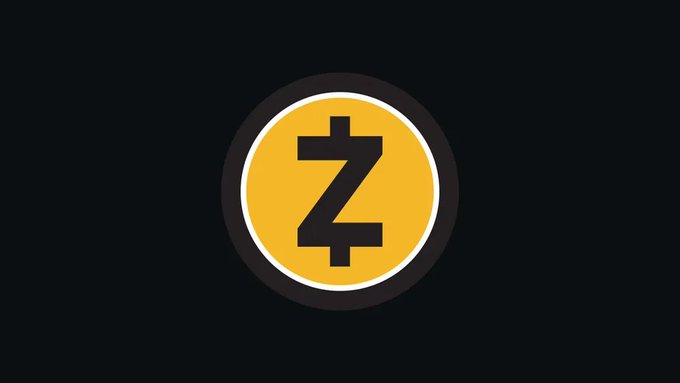 A stylized Zcash logo featuring a bold "Z" symbol inside a yellow and white circular emblem on a dark background, representing the $ZEC cryptocurrency mentioned in the post questioning whether it's a risky time to short the asset.