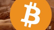The image features an orange circle with a white Bitcoin symbol inside of it, which is placed centrally within the frame. Below this image, there's a caption that reads "I get paid in $BTC I DCA daily I earn $BTC when I spend on my @Gemini Mastercard This is the way Never stop Stacking Sats The best time to buy is after a big correction".