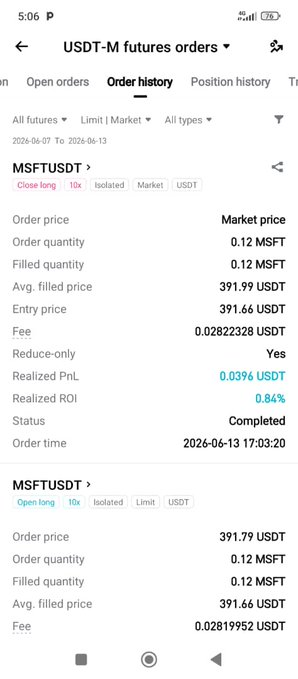 "My first weekend trading on Bitget Stocks 2.0 is rMSFT. Microsoft stands out for its strength in cloud, AI, and steady market performance. Watching it this weekend helps me stay ahead of the next move. #BitgetStocks20 #BitgetTradFi #rMSFT".