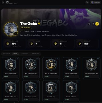 The image features a screenshot of a website calledape0nchain.com, which displays various content related to The GABO's avatar or profile picture. Several people have DMed the post about The GABO's avatar, expressing their curiosity and fascination with what has been built within the clubhouse page. Although many people are concerned about certain aspects, like the privacy and safety of the person's avatar, few seem to understand the intricacies behind the creation of such avatars or profiles. This indicates that while it might be essential for some to know how an avatar works, the majority would be more interested in the content displayed on the page itself rather than the inner workings.