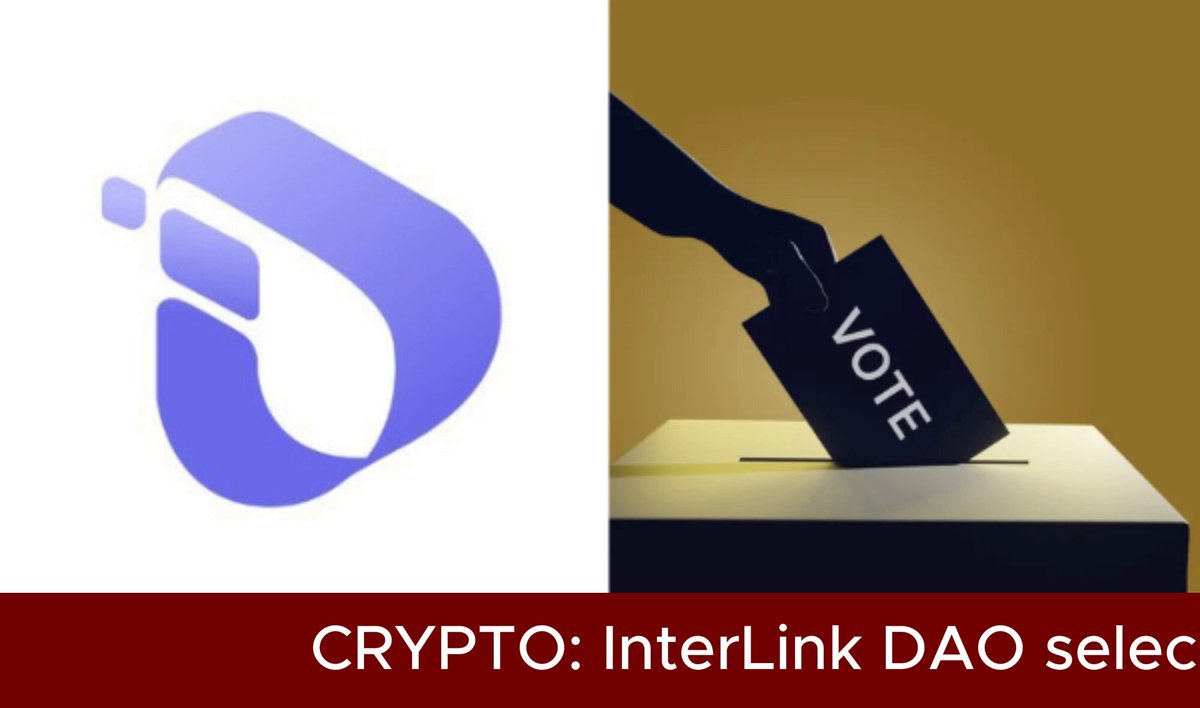 The image features a poster for Interlink DAO's DAO Proposal 16, which was chosen as the DAO Proposal that will be implemented first. The DAO Proposal is focused on balancing growth conversion ratio ahead of the mainnet launch. The DAO Proposal has been selected because it is expected to have a significant impact on the DAO network and its users. The poster also includes an image of someone casting their vote, which adds a personal touch to the otherwise technical content.
