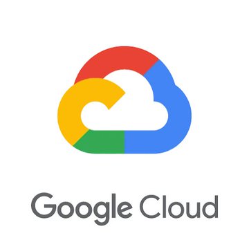 The image shows the official Google Cloud logo, featuring a multicolored cloud icon in red, yellow, green, and blue above the text "Google Cloud." This visual directly ties to the post's announcement of a partnership between Google Cloud and Sui, highlighting Google's enterprise cloud infrastructure as the foundation for the AI-on-chain integration.