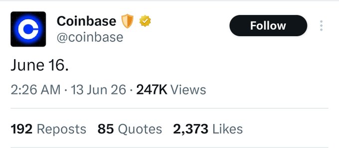 A social media post, possibly a Twitter post or a Facebook status update, discussing the concept of a cryptocurrency called base TGE (Base TGE) that has recently been announced as the next big thing. The post uses an unusual reference to coinsbase to describe the cryptocurrency, indicating its potential in comparison to existing cryptocurrencies such as Bitcoin. A user's name can be seen on this post, but it is not clear which one.