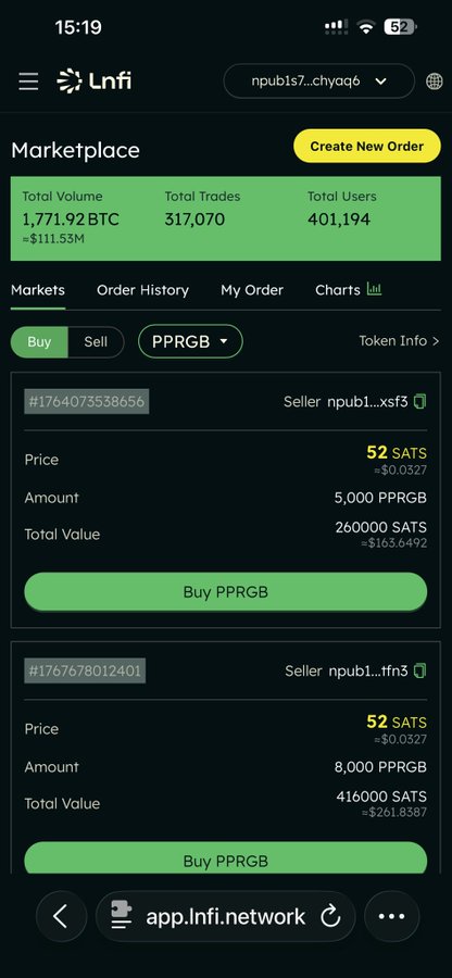 This image shows a cell phone screen displaying the settings for the app called "Unifin Marketplace". The user has successfully completed an order or made a trade, with the green success bar showing that their transaction was accepted. This information is crucial when working in the stock market because it provides insight into how well the user's trade has performed and helps them understand if they are on track to meet their investment goals.