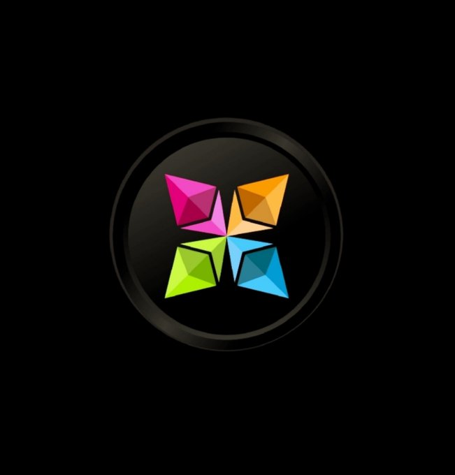 A colorful, low-poly geometric logo featuring four arrow-like shapes (pink, orange, green, and blue) arranged in a square pattern within a glossy black circle, set against a black background.

The image appears to be a stylized emblem associated with the post's promotion of "$EFT" and related tokens, with the vibrant four-pointed design visually emphasizing the "Big, BIG moves" referenced in the caption.