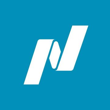 The image shows the Payward logo (a stylized white "P" on a blue background), the parent company of Kraken, highlighting Nasdaq's $100 million investment in the firm at a $21 billion valuation.