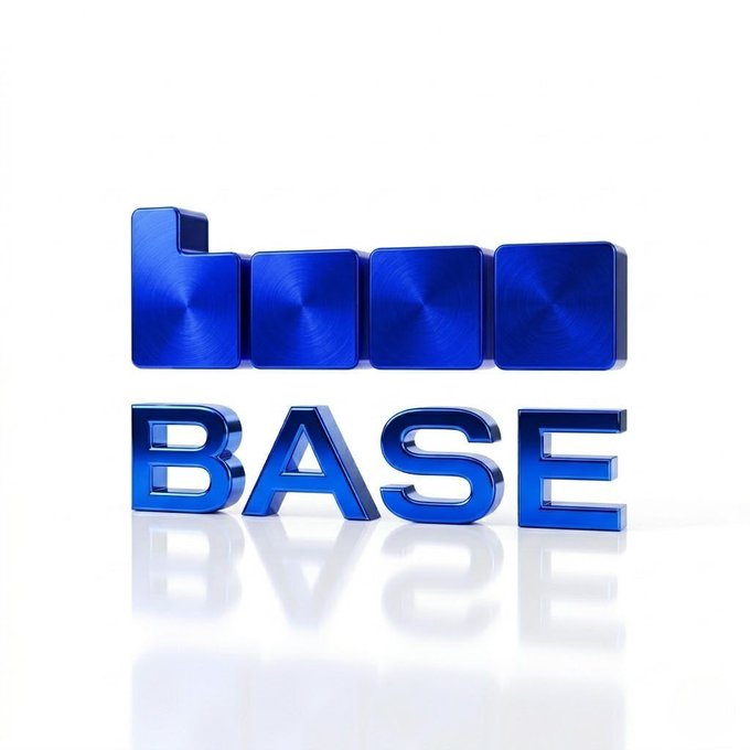 A 3D graphic displaying the word 'BASE' in blue letters beneath an icon of four blue metallic blocks.