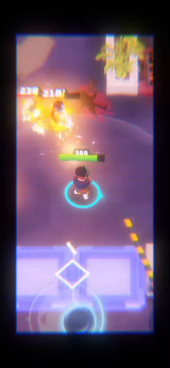 The image shows a cell phone screen displaying an exciting video game scene with a character standing at the center of the frame, surrounded by explosions and flames. The background features a cityscape with buildings and trees, adding depth to the gaming experience. The text in the image reads "@TThugsNFT anyone reached the end of @Immutable yet? Sometimes I wanna play so much to find how many levels there really is On other days I just kinda love these games & that' s the thing about this game. We got options...", suggesting a discussion or review of the game's content and features.