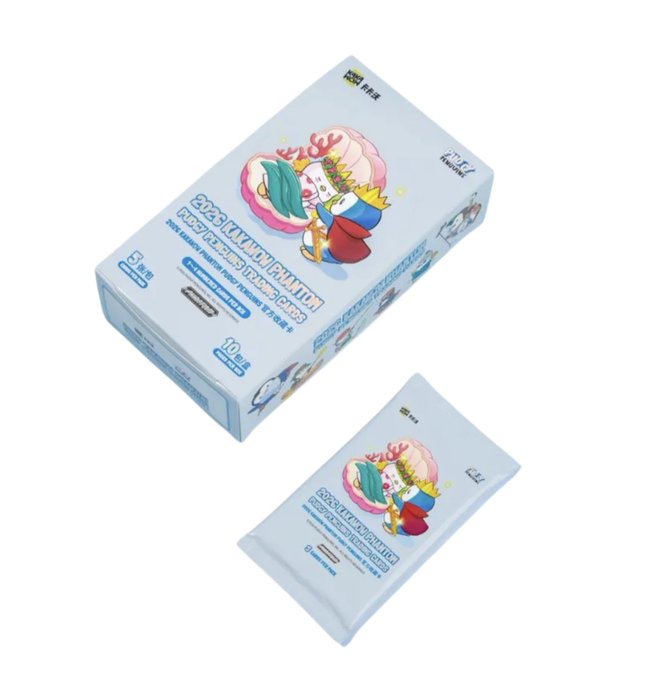 Product packaging for 'Eyes of Illusion' Pokémon trading card game booster boxes and packs, featuring artwork of the Pokémon Hisuian Typhlosion.