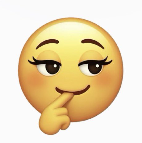 A smirking emoji with a finger to its lips suggests secrecy or playful mischief. The "thinking" or "shushing" gesture humorously pairs with the post's nostalgic bragging about being an early Bitcoin holder since BTC was $15k, implying the user is slyly hinting at their long-time crypto gains without saying too much.