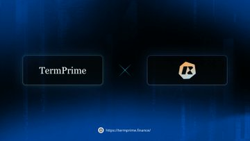 A promotional image showing 'TermPrime' and a logo for a financial service at https://termprime.financial.