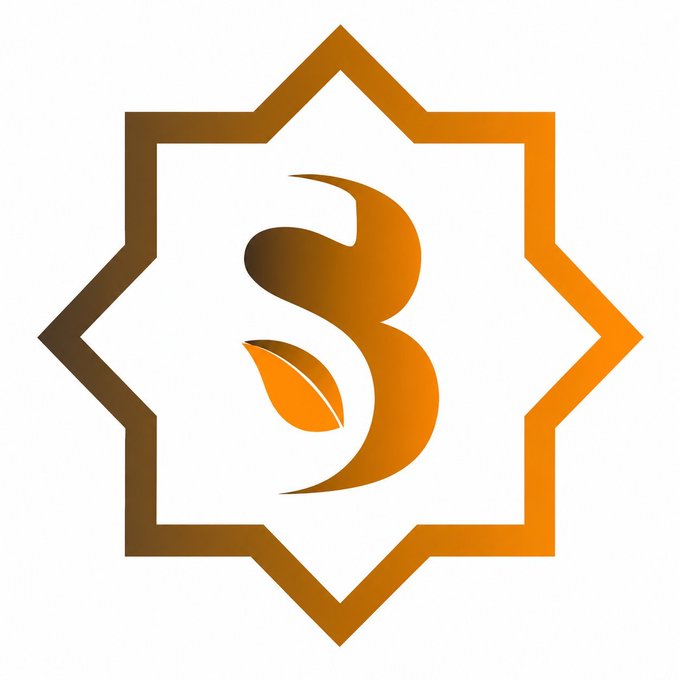 A stylized orange and brown logo featuring the number "3" alongside a small leaf design, enclosed within an eight-pointed Islamic star border. The "3" likely symbolizes the third post in a series about SidraChain's growth, complementing the accompanying message about SDA token holders preparing for upcoming developments in the SidraChain, SDA, and SidraDEX ecosystem.
