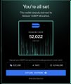 The image shows an email screen with a message from BreaSUI Community stating that they are approaching a critical level for altcoins. The email also mentions that this support level could send the community into a parabolic trajectory, which means that their efforts might not yield immediate results but will eventually pay off. The email is dated on October 1st and has been viewed by at least one person.