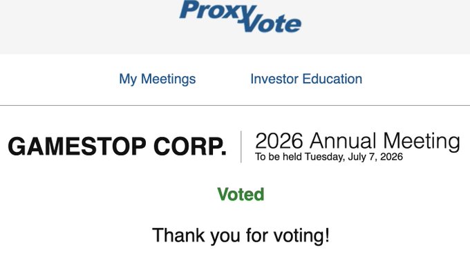 The image features a screen displaying an email from GameStop Corp with a poll about a political issue, such as Proximity voting or tax cuts for corporations. A user has already voted for this issue, with their response displayed at the bottom of the email. The email also includes text from other users, who are joining in and expressing their opinions on the matter, creating a sense of community around the poll's topic.