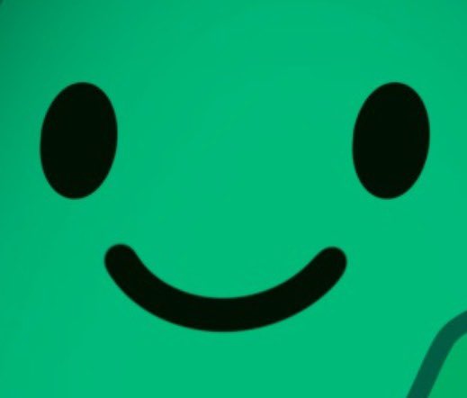 The image features a green smiling face emoji with a happy expression, conveying excitement about the "Echos Vol. 2" announcement tied to the $PR ticker.