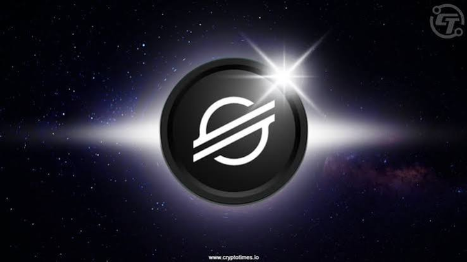 A sleek logo features a stylized 'S' symbol inside a dark circle with glowing white light and a starburst, set against a starry cosmic background with 'www.cryptotimes.io' at the bottom.