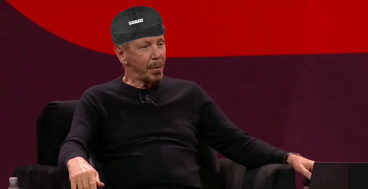 The image features a man wearing a black hat sitting in an office chair. The caption reads "Focus on what is in the image and how it relates to the post", which suggests that the main focus should be on Larry, the person wearing the hat, rather than the surrounding environment or other elements of the scene.