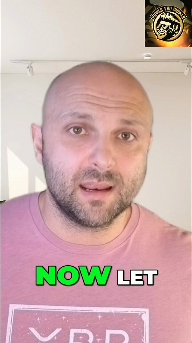 In this image, a man with a shaved head wearing a pink shirt is standing against a white wall and making an announcement about XRP's current price or volume comparison to other currencies. The post provides information about the global FX market which has made XRP'S current price mathematically impossible to maintain, as it cannot be compared to other fiat currencies using exchange rates. The post also mentions that Jamie Dimon, a former US Treasury Secretary and Chairman of the US Bank Reserve Fund, is unable to stop math when discussing the XRP price.