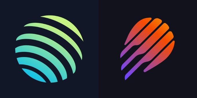 The image features two logos on a dark background: a circular teal-to-green gradient globe-like icon on the left, and a stylized orange-to-purple gradient wing or flame design on the right, likely representing the Jupiter ($JUP) and Meteora ($MET) tokens. The visual pairs with the post's theme by highlighting these two trusted Solana holdings as alternatives to chasing the hype-driven $PUMP token, symbolizing a deliberate choice to invest in established, community-rewarding projects rather than speculative pumps.
