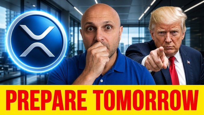 This meme-like image blends symbols of authority and cryptocurrency, spotlighting a tense discussion about political strategy.Superimposed over Trump are a hinting at political and economic maneuvering. The accompanying post adds context to this depiction, pointing out the complexities surrounding Senate operations and presidential powers.