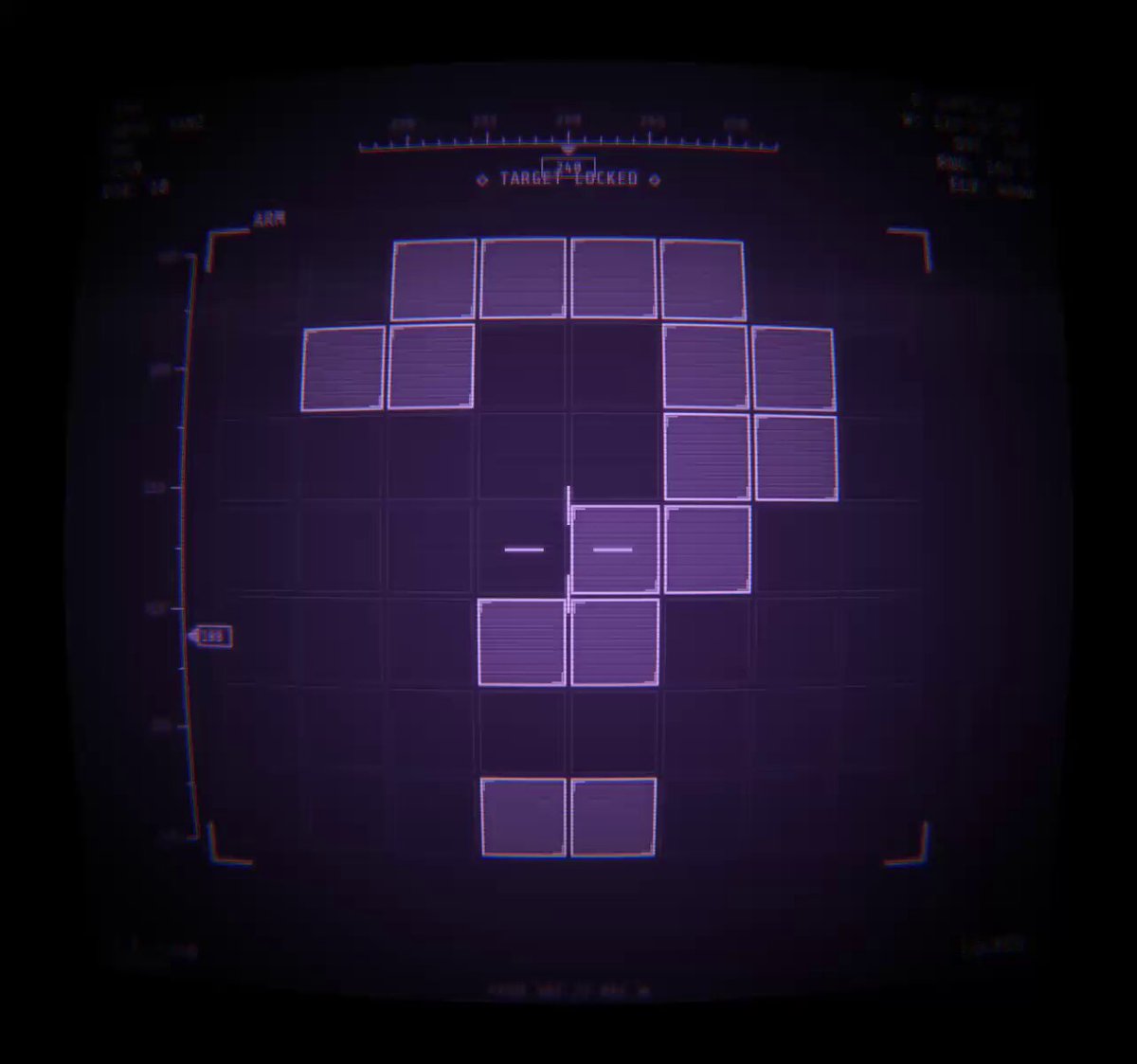 The image shows an electronic device with a purple screen displaying a question mark surrounded by square blocks, possibly representing a puzzle or game. The text "I have applied for PATTERN RETRIEVAL" is also present in the image. This suggests that someone has recently completed a pattern retrieval task and is now sharing their accomplishment on social media platforms like Twitter.