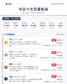 A screenshot of a Chinese mobile app interface titled "今日十大交易帖" (Today's Top 10 Trading Posts).