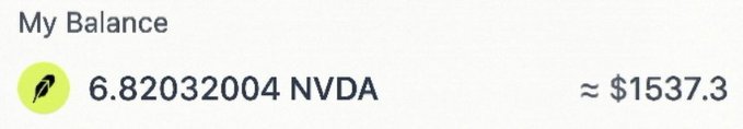 A wallet balance displays "6.82032004 NVDA ≈ $1537.3," illustrating the post's claim that someone earned approximately $1,500 from a meme token with a 5-10% creator tax paired with NVDA.