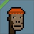 A pixel art character with orange hair and a dark outfit appears on a gray background, serving as a stylized avatar representing GMoney in the post about using NFT collateral for instant peer-to-peer lending on Gondi.
