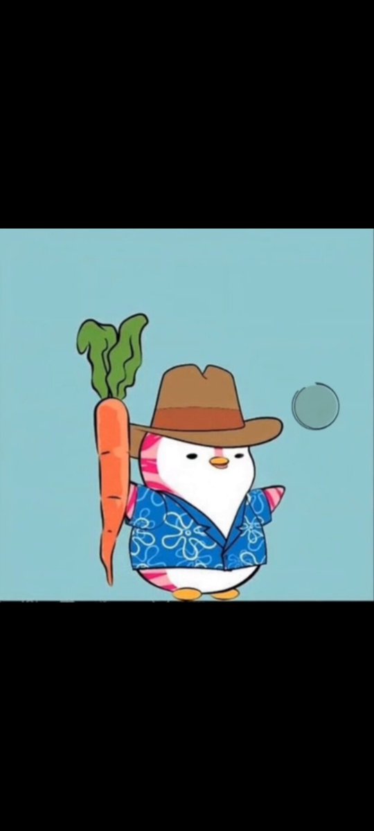 The image features a cartoon penguin wearing a blue shirt with white flowers and a brown hat standing next to a carrot, which appears to be a carrot stick or a carrot-shaped object. The background of the image is black, making the colors of the penguin's outfit stand out even more. The post about Tap-to-Earn suggests that the cartoon penguin might have been created by someone who wanted to create an interesting and unique character for their project. It emphasizes the importance of consistency, transparency, and real participation in achieving success or recognition.