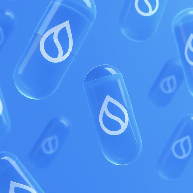 The image features a blue pill with a white "S" logo, surrounded by other similar pills against a solid blue background. The text in the image reads "Good morning. $SUI zkLogin lets users sign in with their Google or Apple account and still have a self-custodied wallet. No seed phrases. No friction. That'S how you onboard the next billion users." This post is related to the concept of a digital wallet, which allows users to securely store their payment information without the need for physical cards or cash. The image's blue color scheme and white logo create a visually appealing contrast that highlights the importance of the message being conveyed in the post.