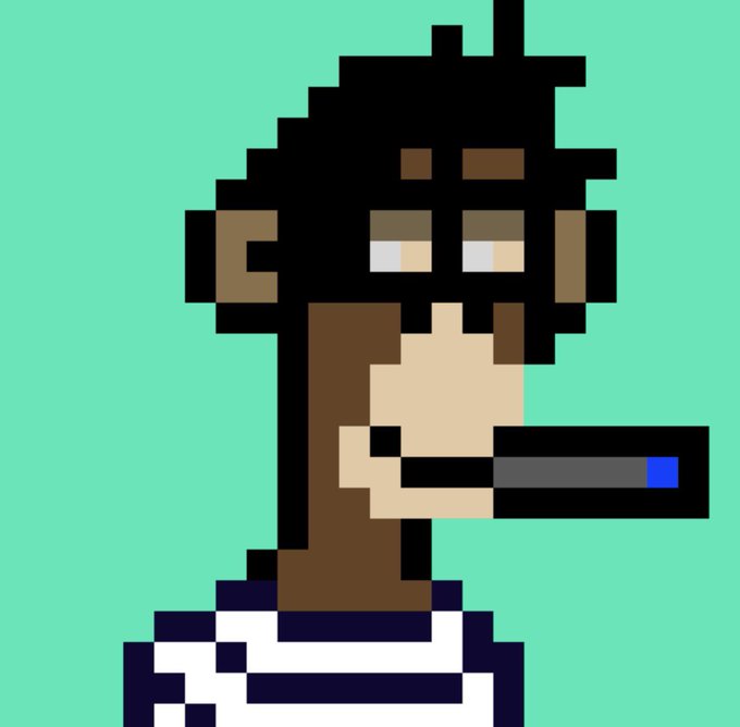 Pixel art illustration of a dark-skinned character with dreadlocks holding a smartphone showing a blue screen, set against a teal background.