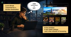 A 'Books I read in 2024' video thumbnail showing a man at a laptop with thought bubbles listing 'Lunch Break', 'Memoir of a Victorian Institution', 'non-deliverable Bull', and 'A Few Articles A Few TikTok Listings Just a few minutes of browsing'.