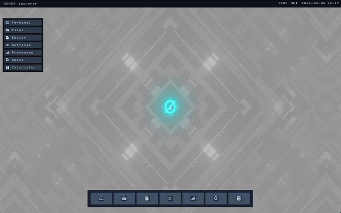 The image shows an open computer screen displaying a webpage with a blue square at its center. The text on the page indicates that the first operating system, specifically Ethereum, will be able to verify itself once it has been proven. This means that the code for this new OS is not yet ready and needs to be tested before it can be used by users.