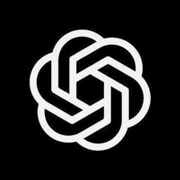 The OpenAI logo is displayed as a white interwoven hexagonal knot design on a black background. It serves as the branding for OpenAI's announcement of Astra for Law, a new GPT-6-powered legal research platform with access to 230 million legal sources.