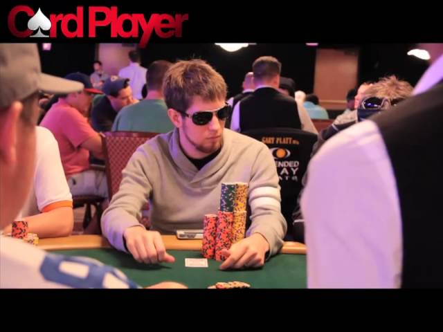 The image, branded with "CardPlayer" and showing a player at a poker table with stacked chips, bears no direct connection to the accompanying post discussing cryptocurrency valuations and the ZRO chain launch.