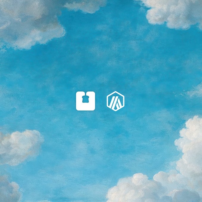 The image features a sky with white clouds against a blue background. At the center of this scene are two logos - one depicting a cloud, and the other resembling an u. The cloud logo is positioned above the u symbol. The text below the images provides information about how to use the bread.